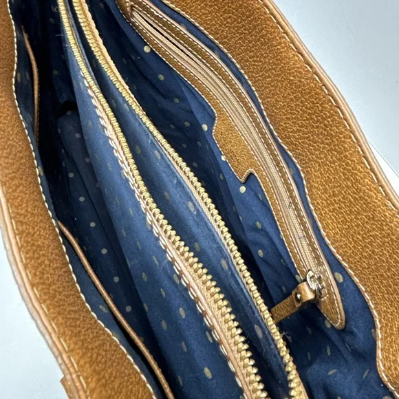 Kate Spade Brown Satchel with Gold Hardware - Picture 7 of 8